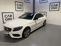 Blanco Usado 2014 Mercedes C220 AMG line Berlina | 23.290 € (Caro)