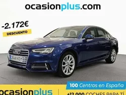 Azul Usado 2017 Audi A4 S-Line Berlina | 21.728 € (Precio justo)