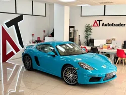 Azul Usado 2017 Porsche 718 Cayman Coupe | 57.999 € (Un poco caro)
