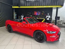 Rojo Usado 2018 Ford Mustang GT Convertible Descapotable | 44.900 € (Caro)