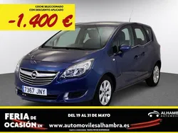 Azul Usado 2016 Opel Meriva Excellence Monovolumen | 9690 € (Un poco caro)