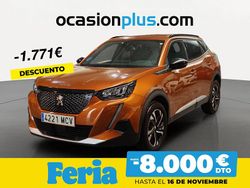 Naranja Usado 2022 Peugeot 2008 Allure SUV | 19.490 € (Precio justo)