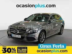 Gris / plata Usado 2017 Mercedes C200 Avantgarde Familiar | 21.300 € (Caro)