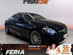 Azul Usado 2018 Mercedes C220 Coupe | 28.490 € (Buen precio)