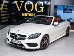 Blanco Usado 2017 Mercedes C220 Descapotable | 30.900 € (Un poco caro)
