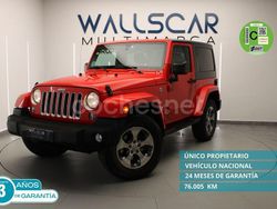 Rojo Usado 2017 Jeep Wrangler Unlimited Sahara SUV | 39.690 € (Un poco caro)
