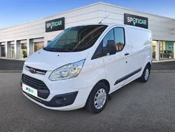 Blanco Usado 2018 Ford Transit Custom Ambiente Van | 16.820 € (Precio justo)