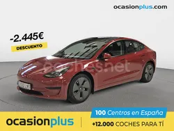 Rojo Usado 2021 Tesla Model 3 Berlina | 26.300 € (Precio justo)