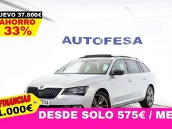 Gris Usado 2018 Skoda Superb SportLine Familiar | 21.850 € (Precio justo)