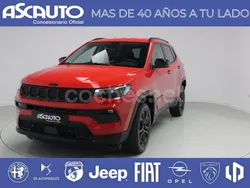 Rojo Usado 2023 Jeep Compass Night Eagle SUV | 24.900 € (Super precio)