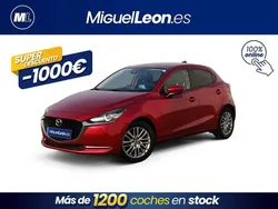 Rojo Usado 2022 Mazda 2 | 14.985 € (Buen precio)
