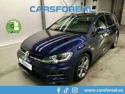 Azul Usado 2019 VW Golf VII Sport Familiar | 19.490 € (Precio justo)