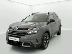 Gris acier / techo negro Usado 2021 Citroën C5 Aircross PureTech SUV | 18.800 € (Super precio)
