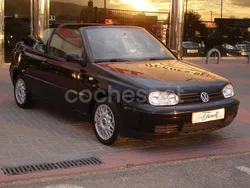 Negro Usado 2001 VW Golf Cabriolet Highline Descapotable | 7999 €