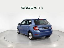 Azul Usado 2021 Skoda Fabia Ambition | 14.800 € (Precio justo)