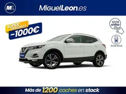 Blanco Usado 2019 Nissan Qashqai N-Connecta SUV | 15.985 € (Precio justo)