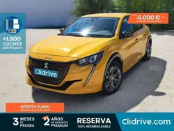Amarillo Usado 2022 Peugeot e-208 Allure Utilitario | 16.590 € (Super precio)