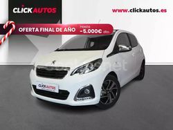 Blanco Usado 2021 Peugeot 108 Allure Descapotable | 8950 € (Precio justo)