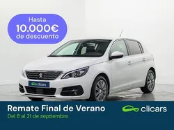 Blanco Usado 2021 Peugeot 308 Allure Berlina | 17.490 € (Un poco caro)