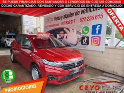 Rojo Usado 2021 Dacia Sandero Acces Utilitario | 9400 € (Super precio)