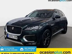 Verde Usado 2017 Jaguar F-Pace S SUV | 25.300 €