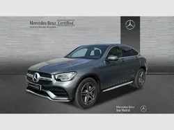 Gris / plateado Usado 2021 Mercedes GLC220 AMG line SUV | 44.990 € (Un poco caro)
