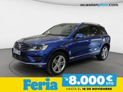 Azul Usado 2016 VW Touareg R-line SUV | 23.090 €
