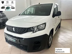 Blanco Usado 2021 Peugeot Partner S Monovolumen | 10.661 € (Precio justo)