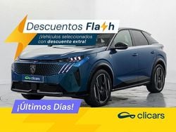 Azul Usado 2024 Peugeot e-3008 GT SUV | 35.990 € (Precio justo)