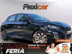 Negro Usado 2024 Peugeot 208 Active Utilitario | 15.290 € (Precio justo)