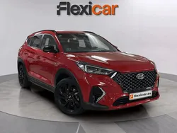 Rojo Usado 2019 Hyundai Tucson N Line SUV | 17.990 € (Precio justo)