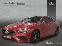 Patagonia red metallic paint Usado 2023 Mercedes CLA200 AMG line Berlina | 43.900 € (Caro)