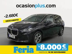 Negro Usado 2024 BMW 218 Active Tourer Monovolumen | 29.390 € (Un poco caro)