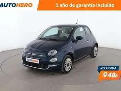 Azul Usado 2020 Fiat 500 Lounge Utilitario | 11.523 € (Precio justo)