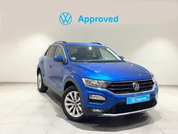 Azul Usado 2021 VW T-Roc Advance SUV | 21.990 € (Precio justo)