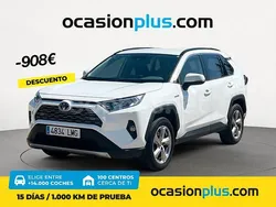 Blanco Usado 2021 Toyota RAV4 Hybrid Advance SUV | 31.990 € (Precio justo)