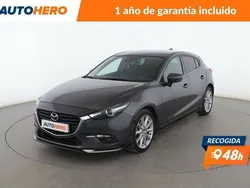 Gris Usado 2017 Mazda 3 Luxury Berlina | 16.799 € (Precio justo)