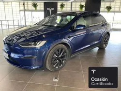 Azul Usado 2024 Tesla Model X Long Range AWD SUV | 75.800 €