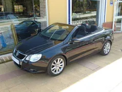 Negro Usado 2009 VW Eos Descapotable | 10.500 € (Un poco caro)