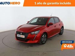 Rojo Usado 2021 Peugeot 208 Allure Utilitario | 10.094 € (Precio justo)