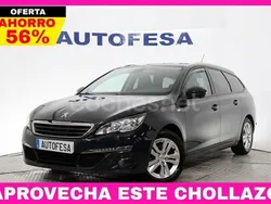 Negro Usado 2016 Peugeot 308 Style Familiar | 9950 € (Precio justo)