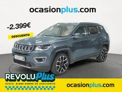 Azul Usado 2021 Jeep Compass Limited SUV | 18.800 € (Precio justo)