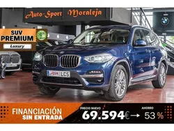 Azul Usado 2019 BMW X3 Sport Line SUV | 29.900 € (Precio justo)