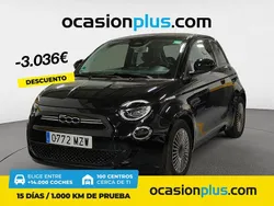 Negro Usado 2023 Fiat 500e Icon Utilitario | 14.040 € (Precio justo)