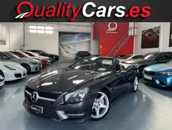 Gris Usado 2016 Mercedes SL400 Descapotable | 54.900 €