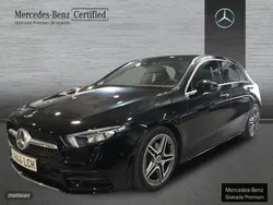 Negro noche Usado 2019 Mercedes A200 AMG line | 25.900 € (Buen precio)