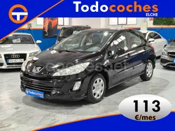 Negro Usado 2010 Peugeot 308 Berlina | 5490 € (Precio justo)