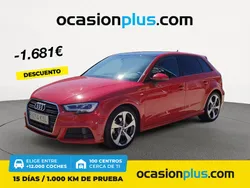 Rojo Usado 2018 Audi A3 S-Line | 18.500 € (Precio justo)