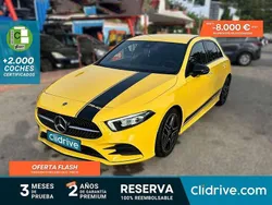 Amarillo Usado 2022 Mercedes A180 Utilitario | 25.790 € (Precio justo)