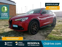 Rojo Usado 2019 Alfa Romeo Stelvio Executive SUV | 23.290 € (Super precio)